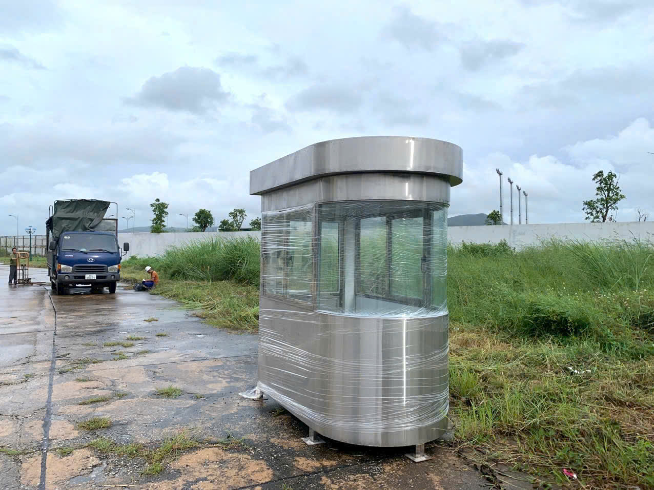 Bốt gác bảo vệ inox, bền đẹp, giá cả hợp lý