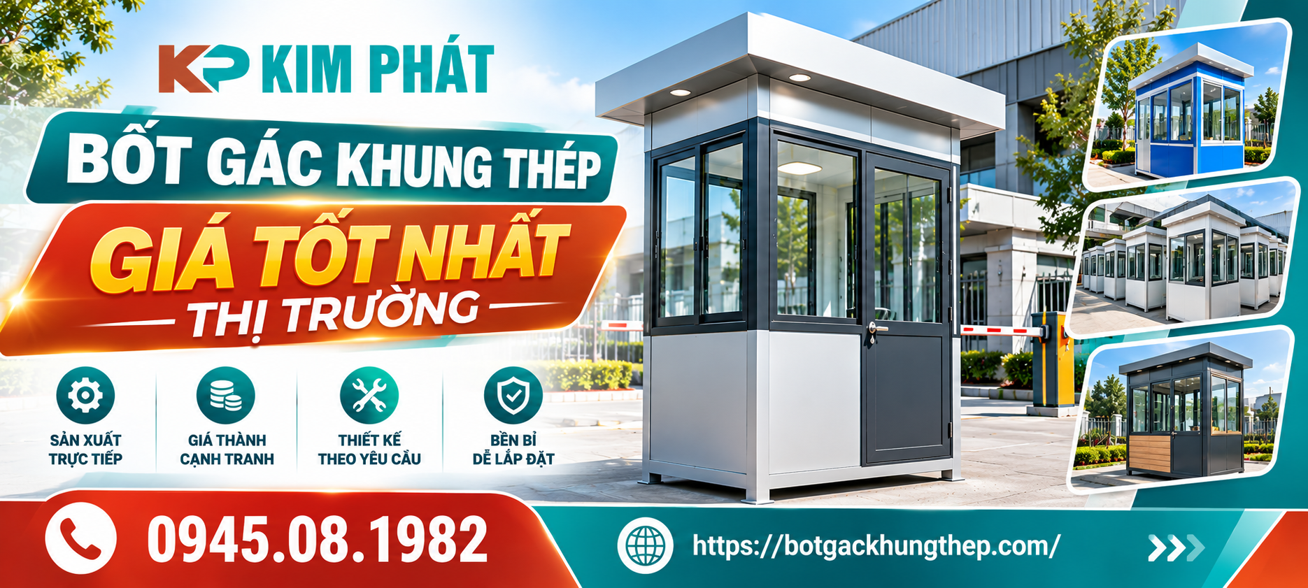 Bốt Gác Khung Thép Giá Tốt