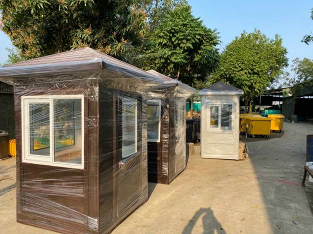 Tổng kho sản xuất bốt gác bảo vệ chất lượng